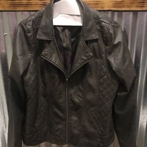 Leather jacket